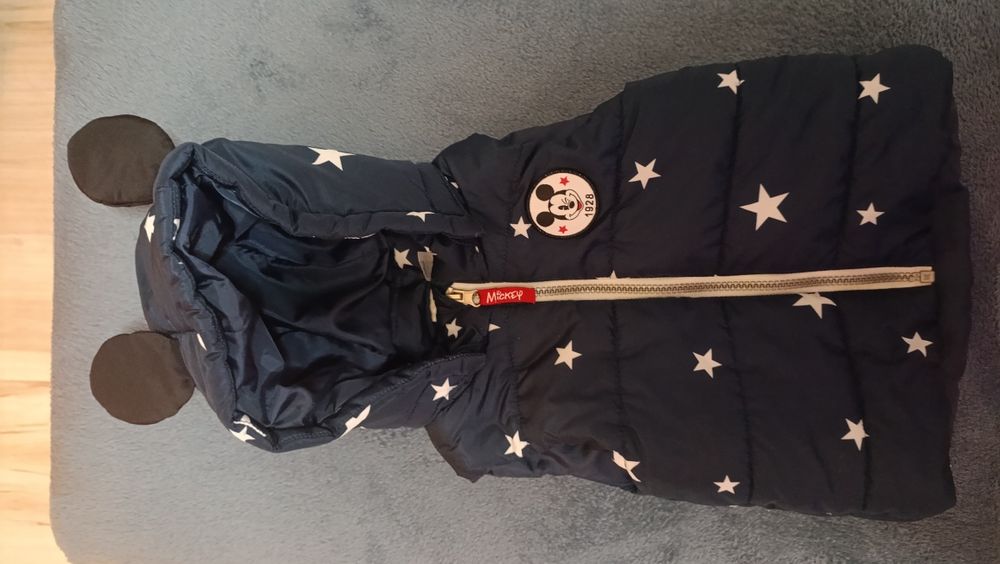 Kamizelka rozmiar 80, myszka Miki, stan bardzo dobry