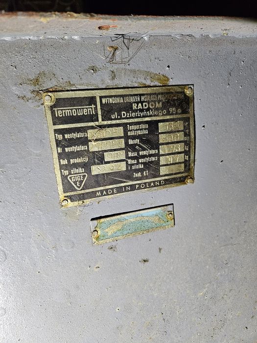 Wentylator Termowent