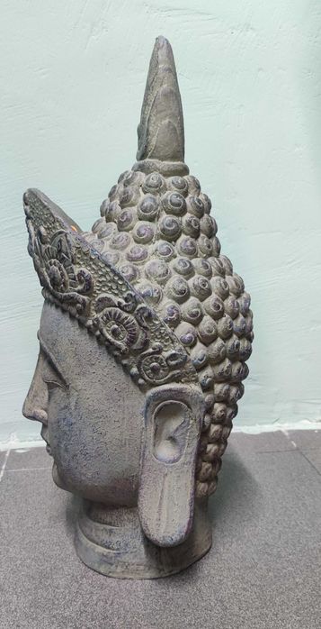 Buda Buddha em pó de mármore patina