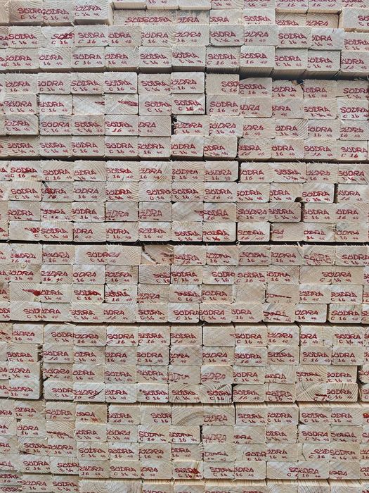 Łata 38/63mm sucha strugana C16