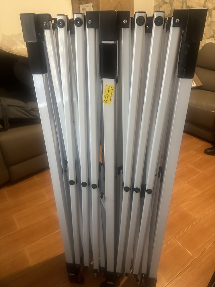 Estrutura aluminio barraca