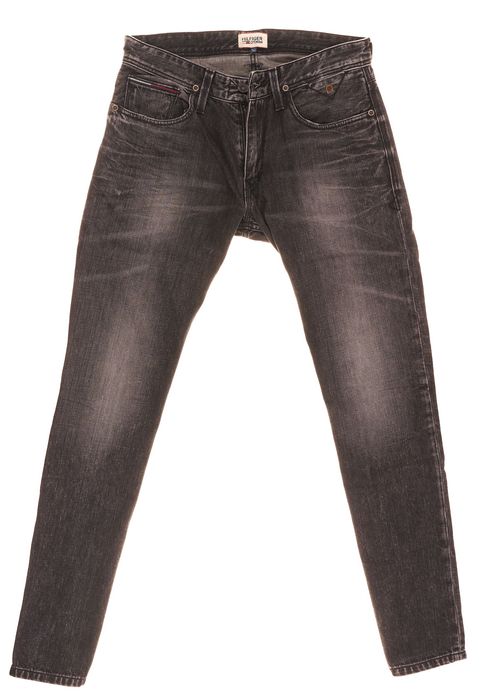 Spodnie Tommy Hilfiger Ryan Harlow Black W31 L32 Męskie Jeans Slim