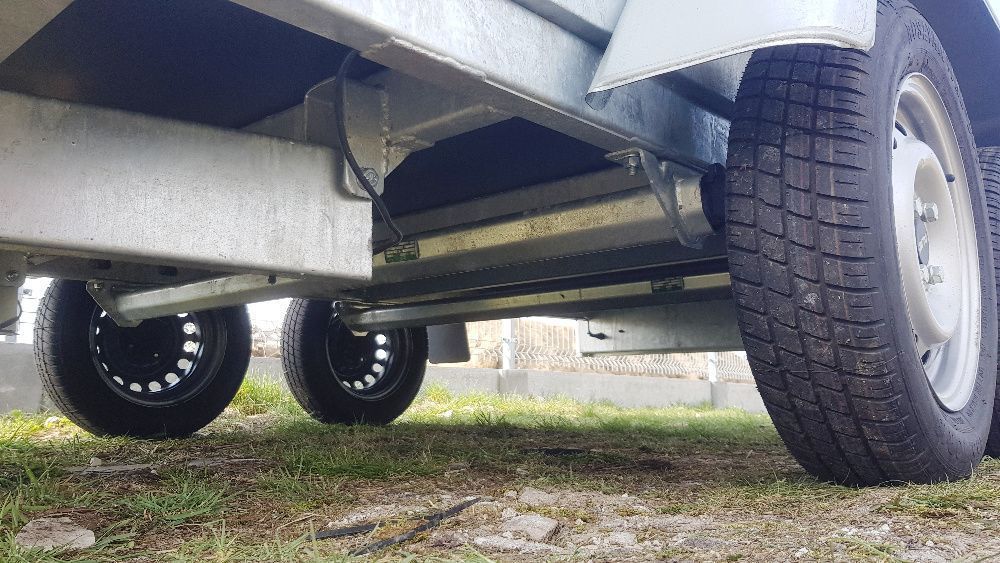 Przyczepka BORO MAJSTER 3m  tandem 750 DMC dostawa cała Polska