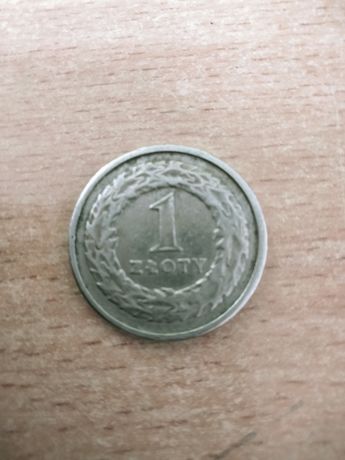 Moneta 1 złoty 1991