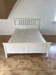 Łóżko Ikea Hemnes 160x200 z materacem