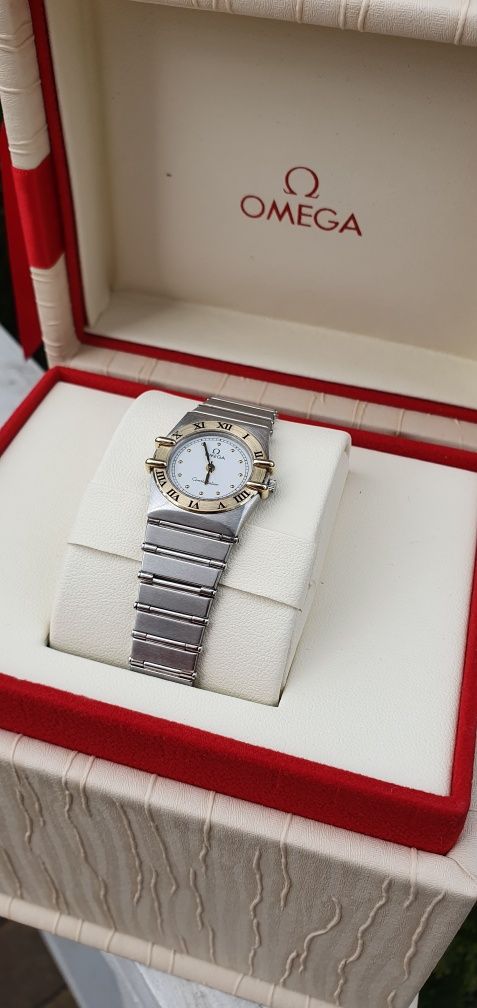 Omega Constellation Ladies Mini - cal. 1456 - stal + złoto