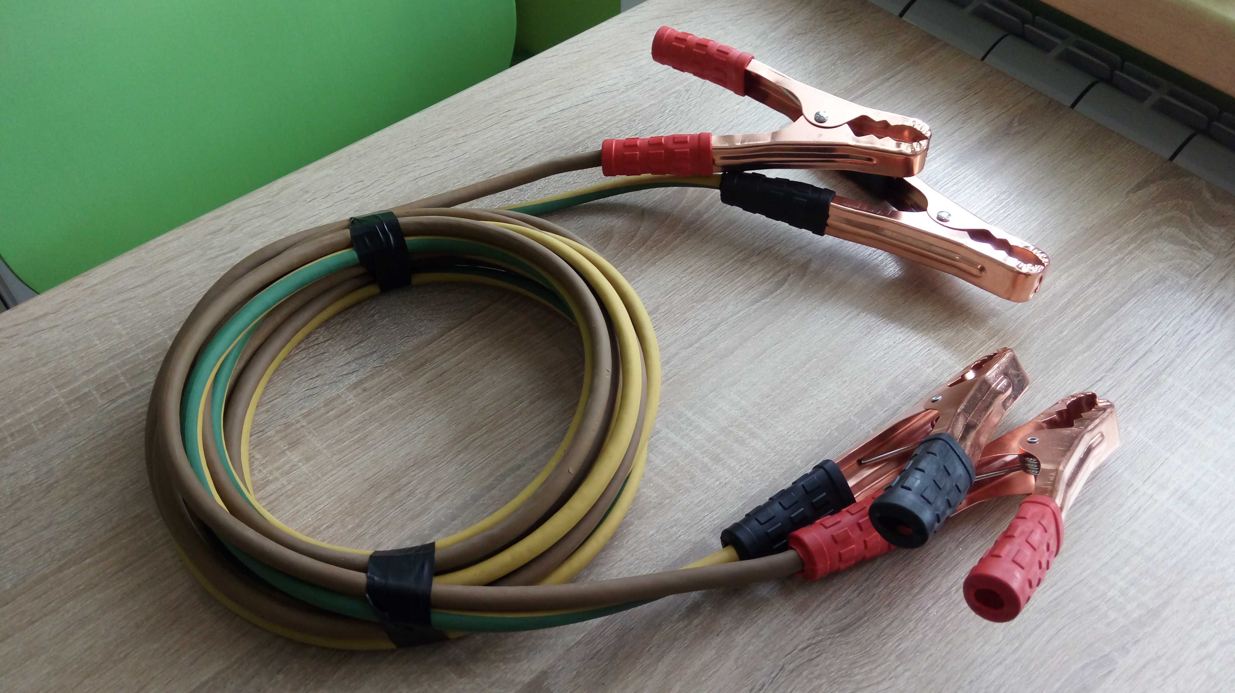 Nowe mocne kable rozruchowe 10 mm2 o dł. 2x2,5m