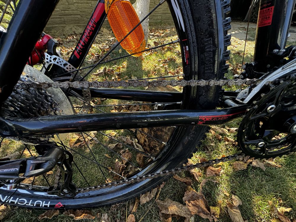 Rower MTB Rockrider 520 S/M – Koła 26", 3x9, hydrauliczne hamulce