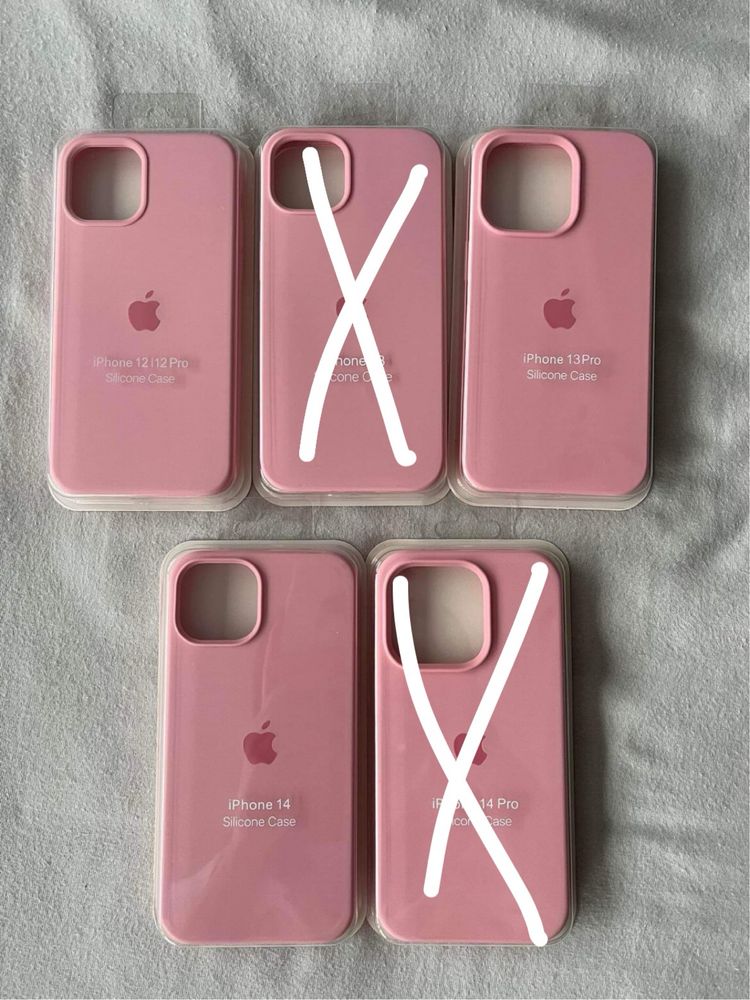 Etui case dla iPhone 12/12 PRO, 13, 13 PRO, 14, 14 PRO Rose pink