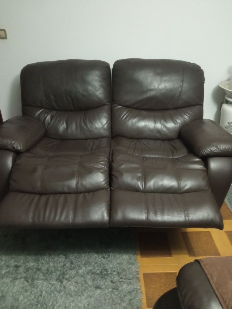 Sofás relax 3 e 2 lugares_possibilidade venda em separado