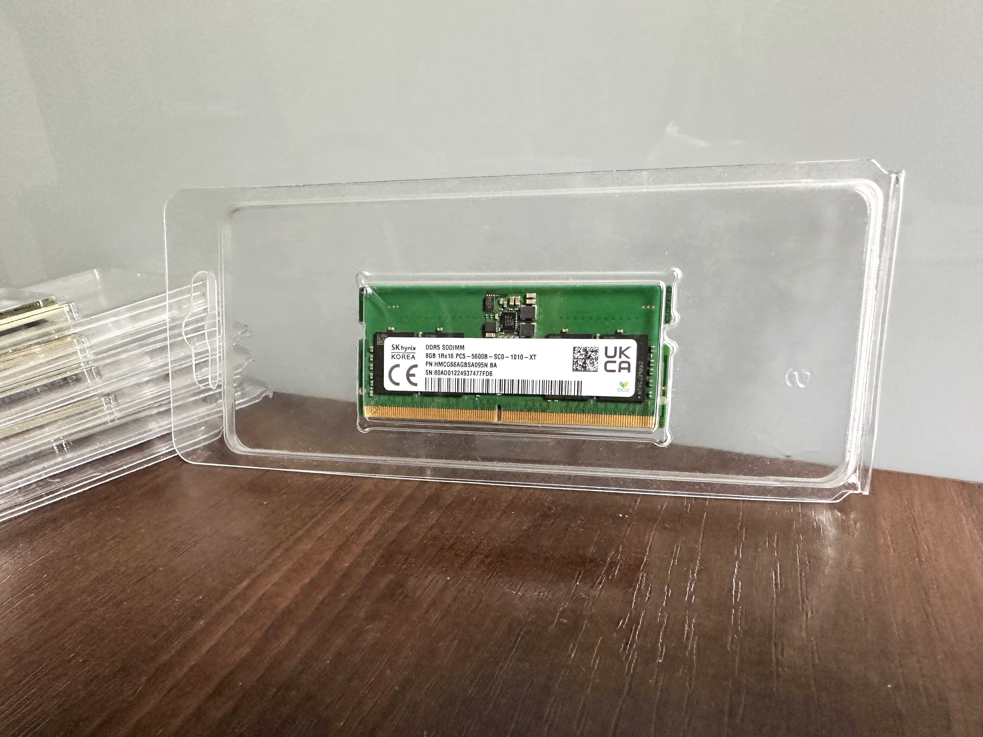 Оперативная память SK hynix 8 GB SO-DIMM DDR5 5600 MHz