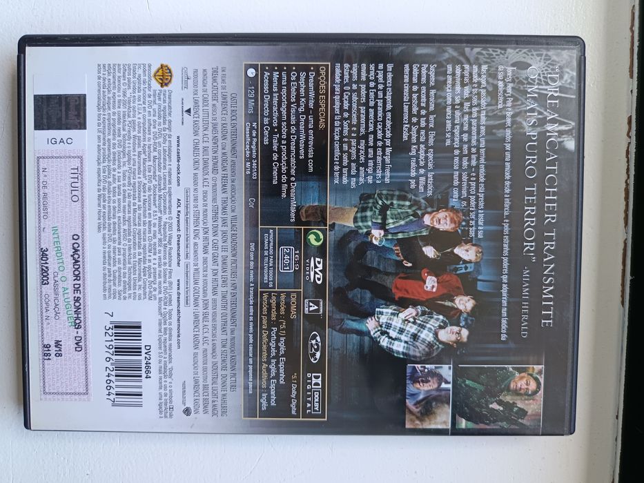 DVD o caçador de sonhos