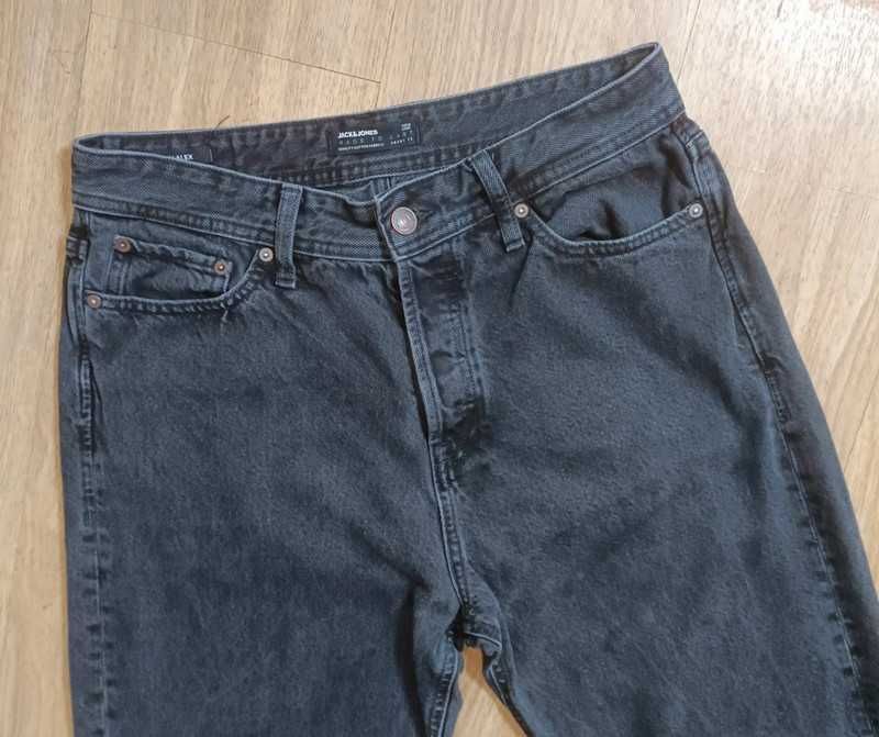 Jack & Jones baggy Alex 3130 szare jeansy męskie