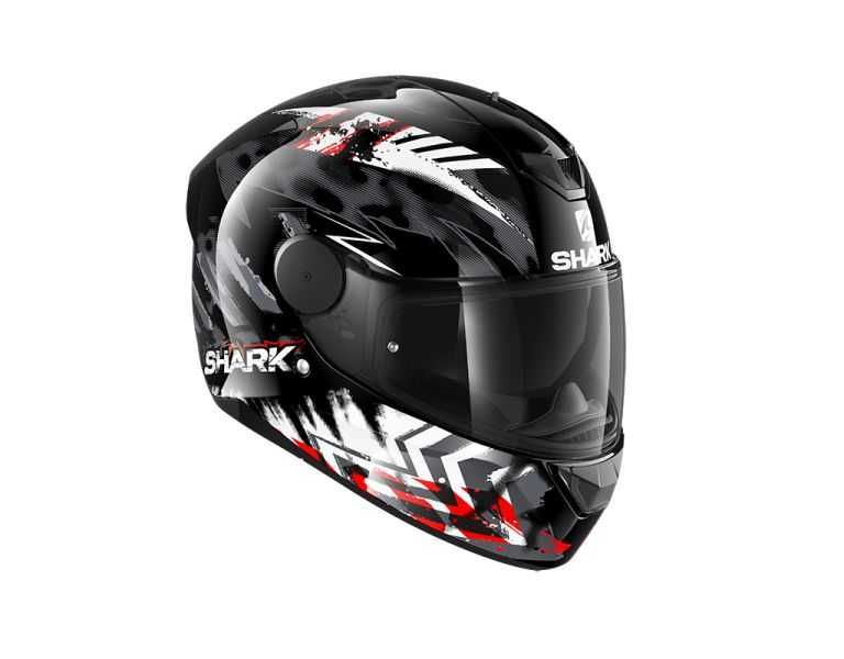 Kask integralny SHARK D-SKWAL 2 PENXA kolor czarny/czerwony/szary