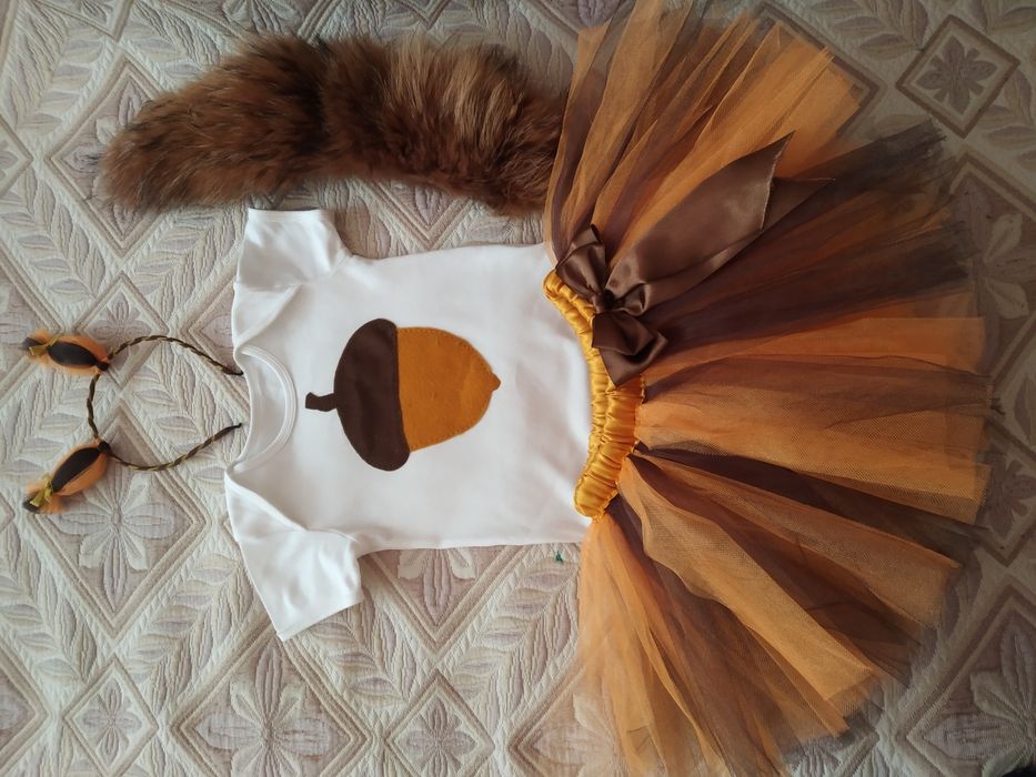 Костюм білочки з вушками