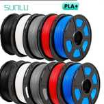 Filament Sunlu PLA Plus+ szary biały czarny niebieski silk świecący