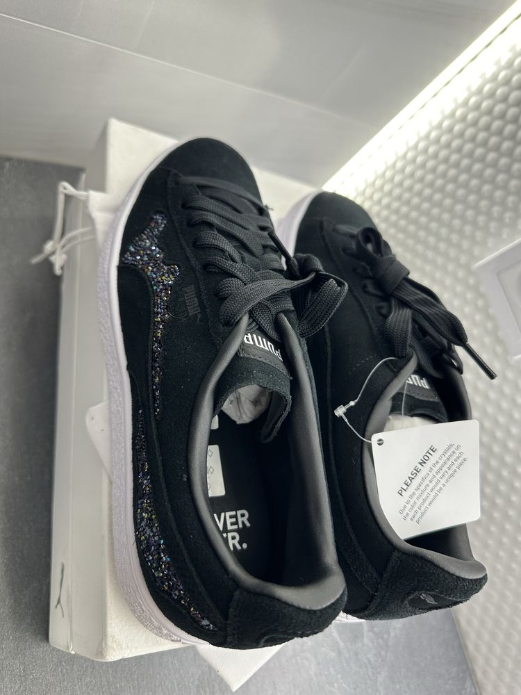 Puma suede Swarowski новые женские кеды р-7,5/8/8,5/9/