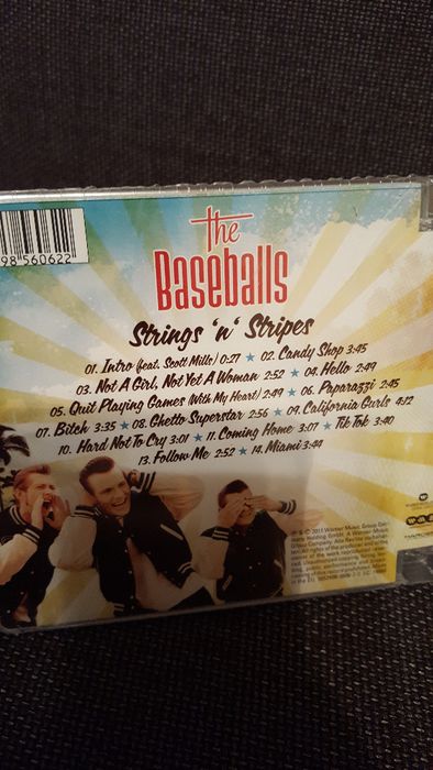 The Baseballs - Stringsnstripes płyta CD Strings n stripes