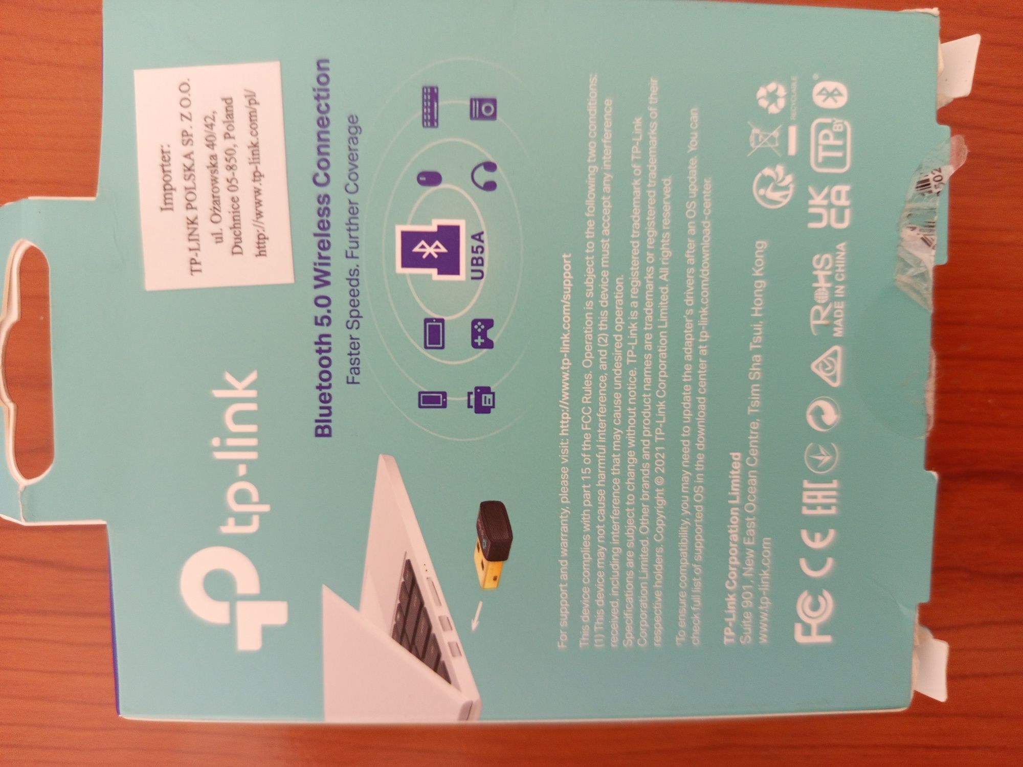 Bluetooth адаптер UB5A