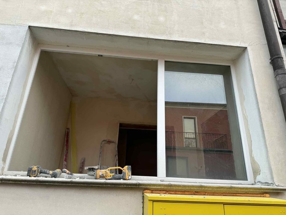 Uzywane okno - zdemontowane