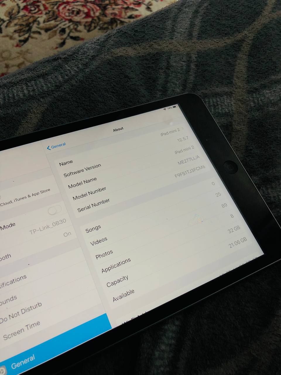 iPad mini 2 spacegray