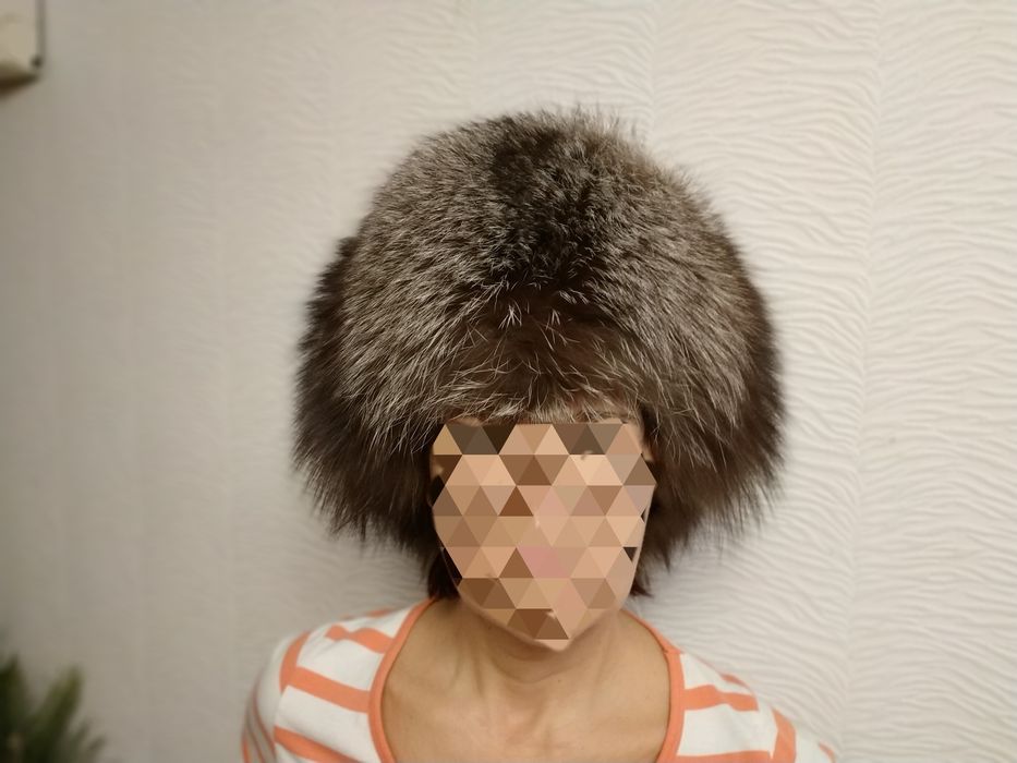 Продам зимнюю шапку из чернобурки