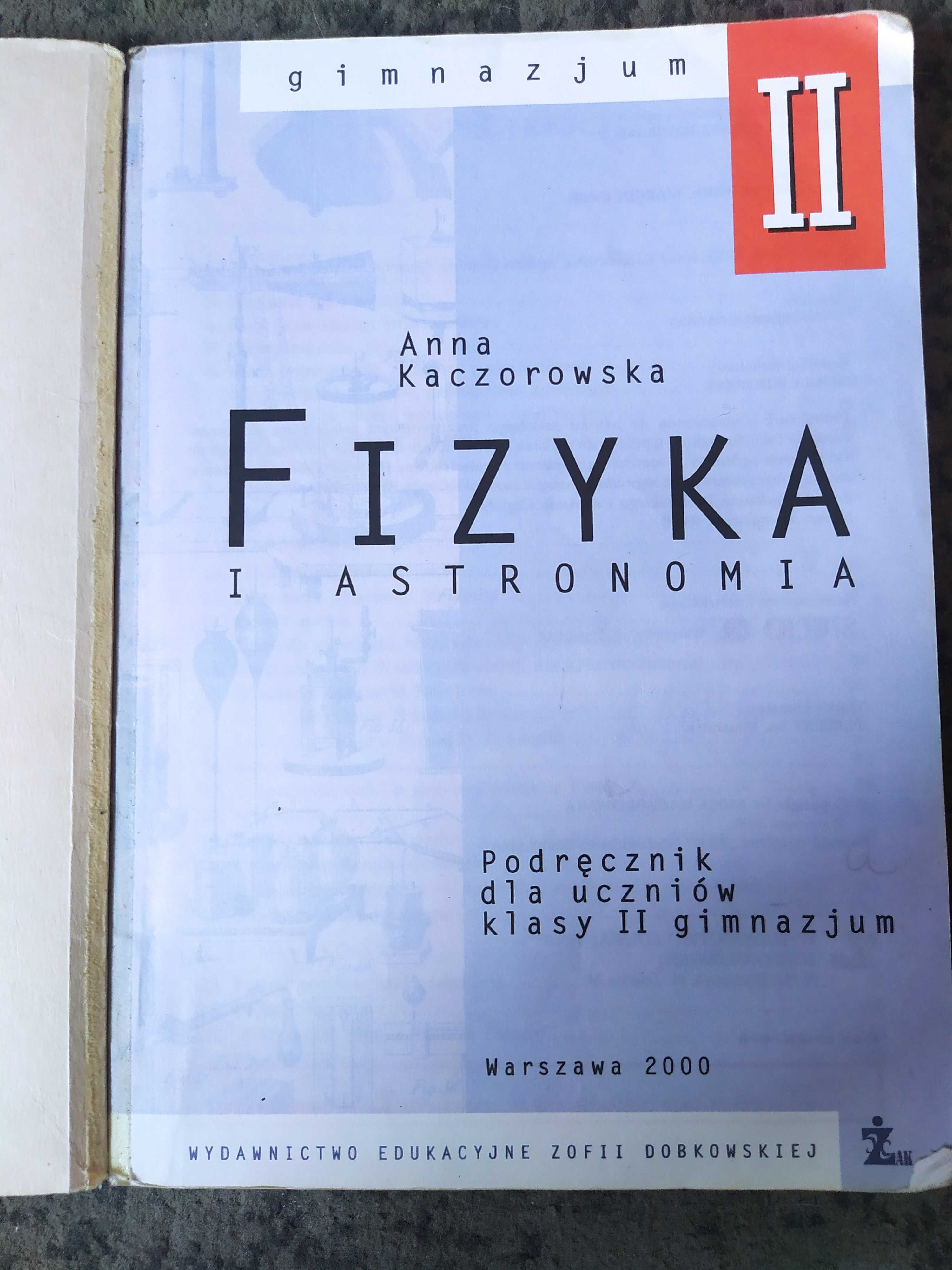 Fizyka i astronomia 2000 Anna Kaczorowska