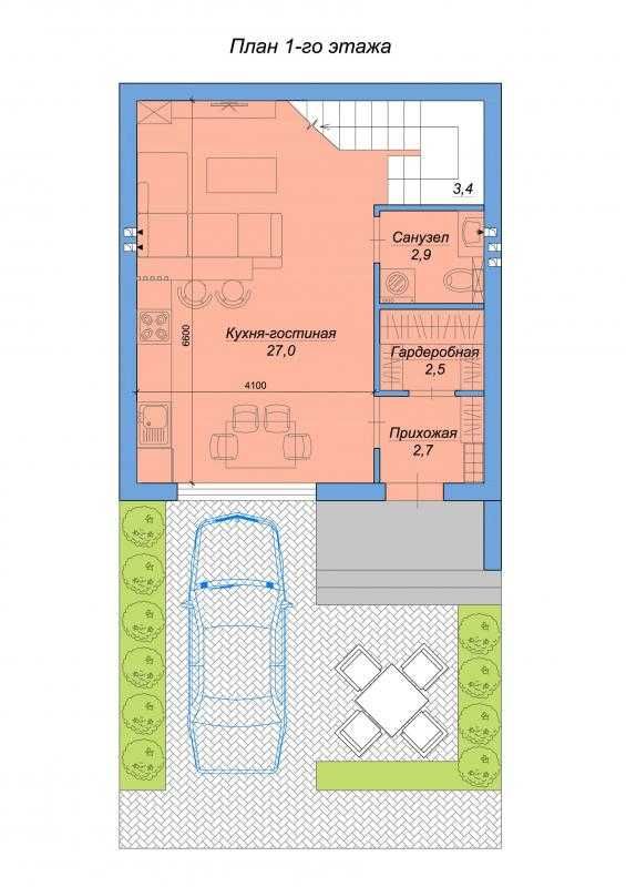 Продам таунхаус 119 кв.м в Авангарде