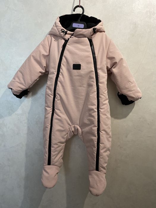 Зимовий комбінезон на дівчинку Вік  - 9-12 міс, зріст 74-80