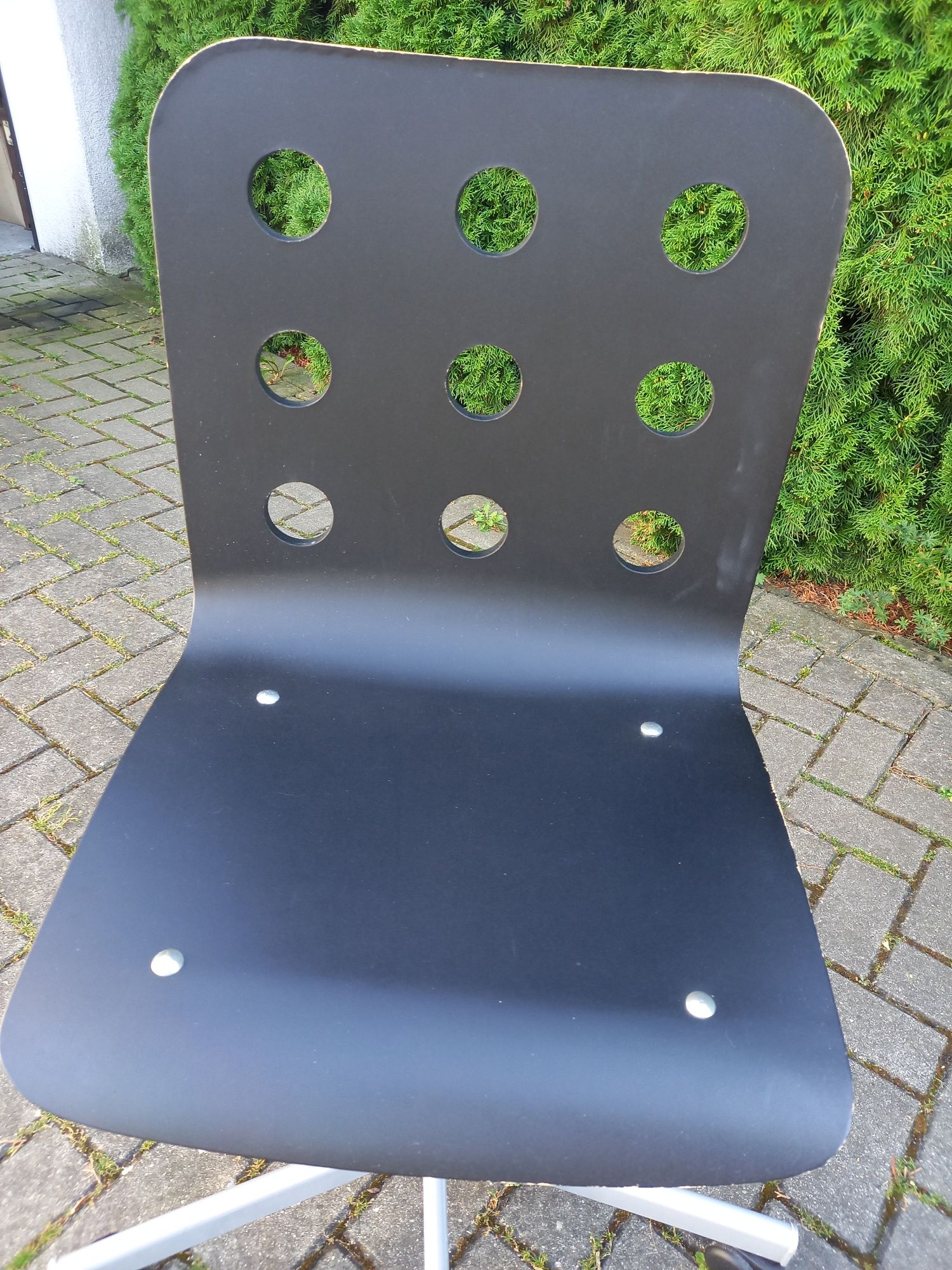 Krzesło obrotowe JULES, IKEA, czarne