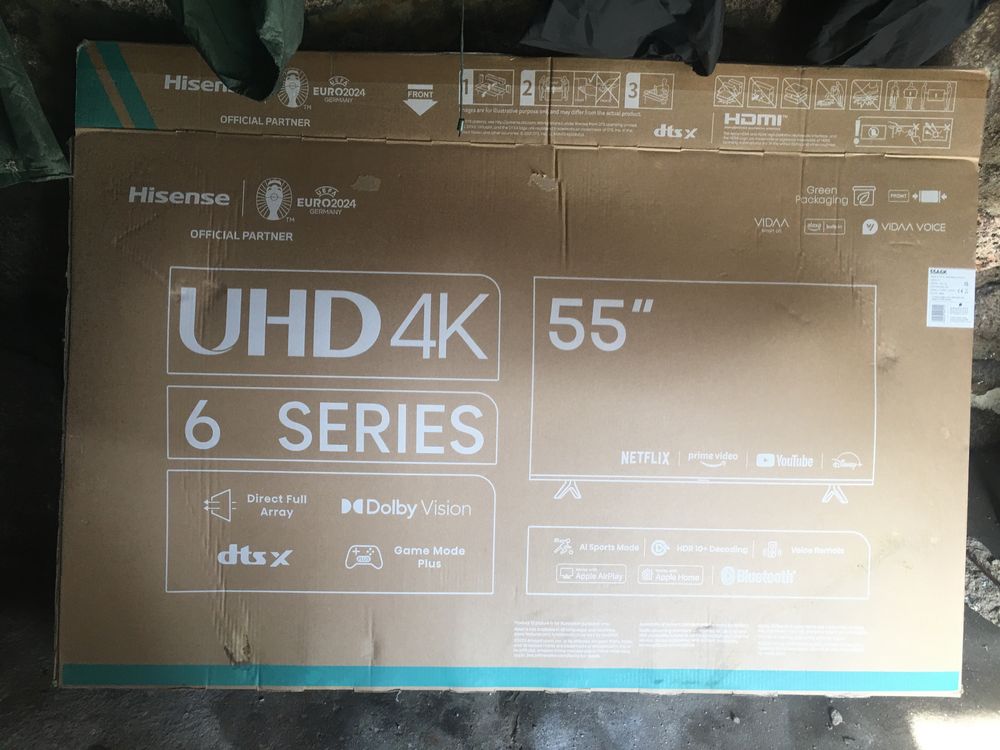 Tv LCD Hisense 55” UHD 4K