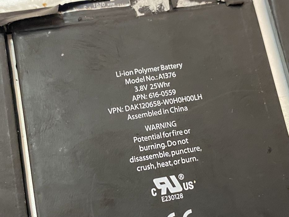 Матрица экран екран Apple iPad 2 / акб аккумулятор батарея