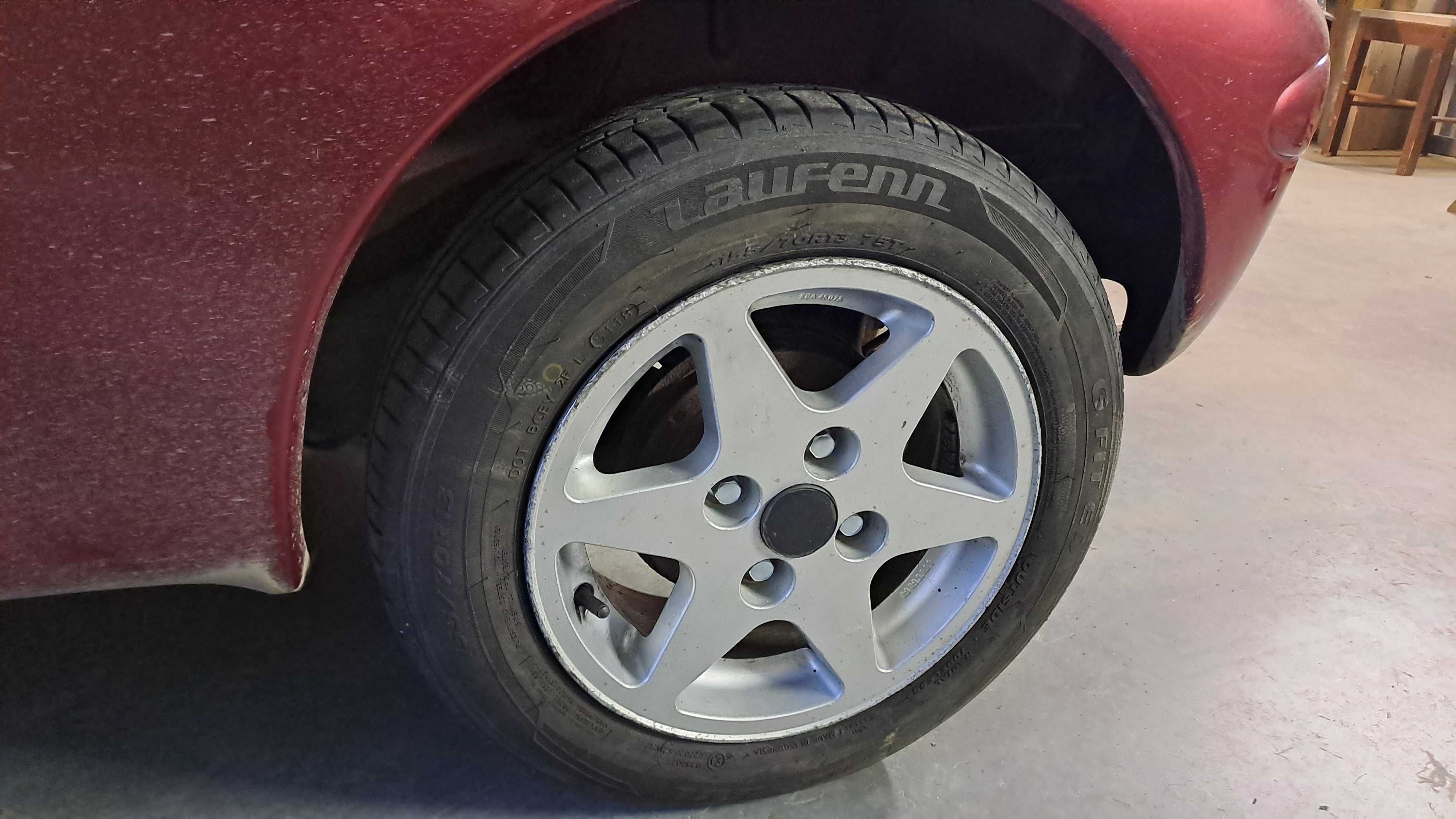 Koła 13" Renault Clio + (mod na fiat)