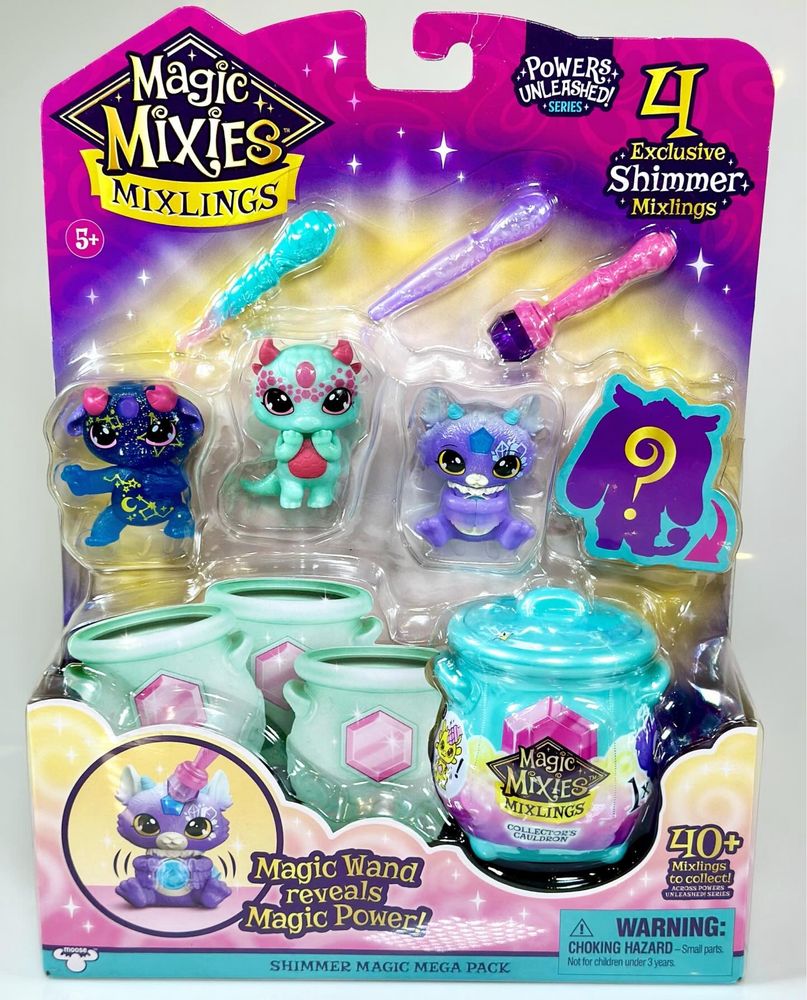 Magic Mixies Mixlings Shimmer Magic Mega 4 Pack