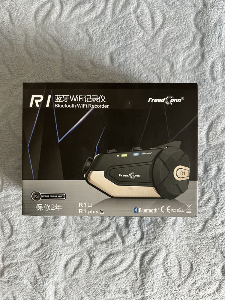 Мотогарнітура FreedConn R1 Plus з камерою