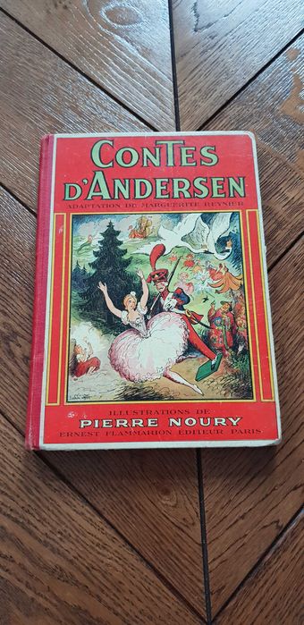 Książka rok 1932 "Contes d`Andersen" Pierre Noury - unikat!!