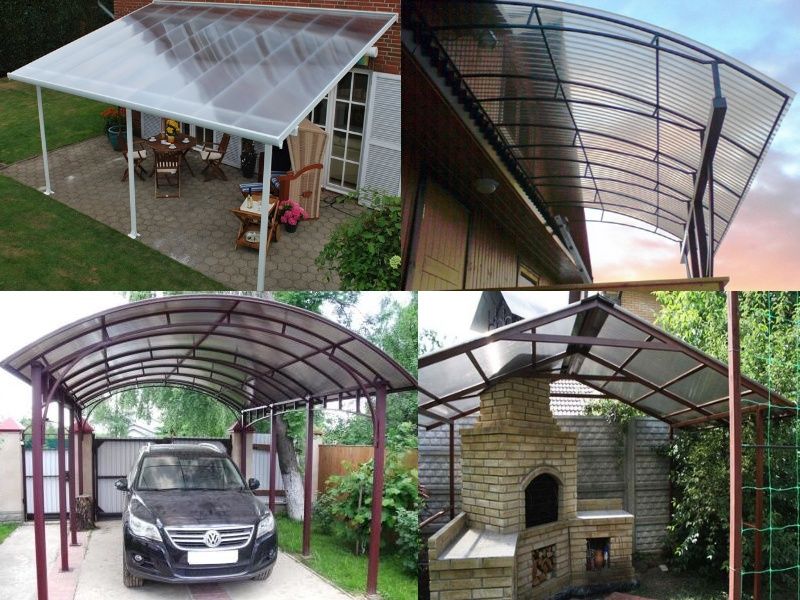 Ворота, заборы, навесы, козырьки и другие металлоконструкции.