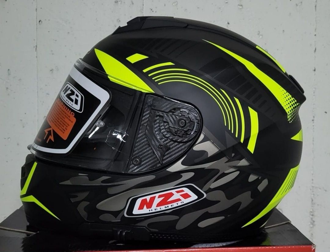 Capacete Integral NZI Eurus 2 Desert Yellow Matt ( NOVOS )