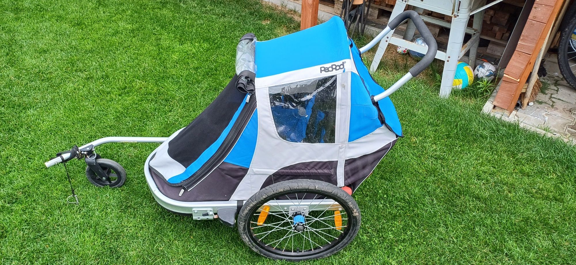 Przyczepka rowerowa giant jednoosobowa