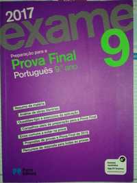 Livro Porto Editora preparação exame de português 9º