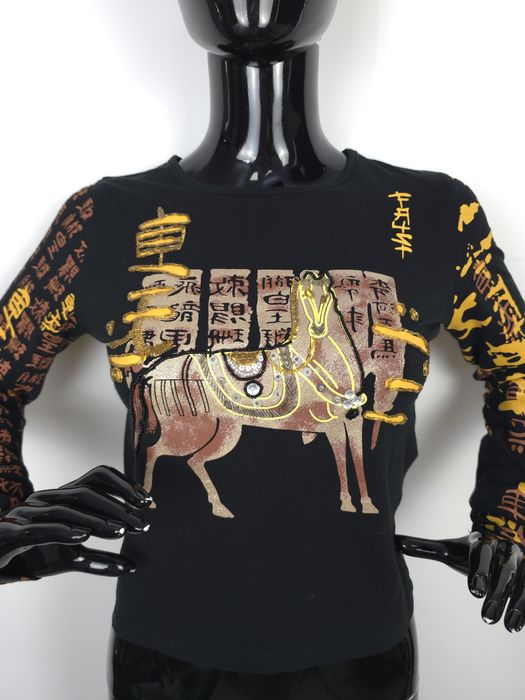 Dolce & Gabbana D&G sweter z nadrukiem