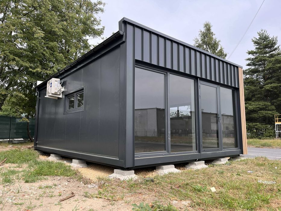 Pawilon biurowy, pawilon handlowy, pawilon z plyty warstwowej