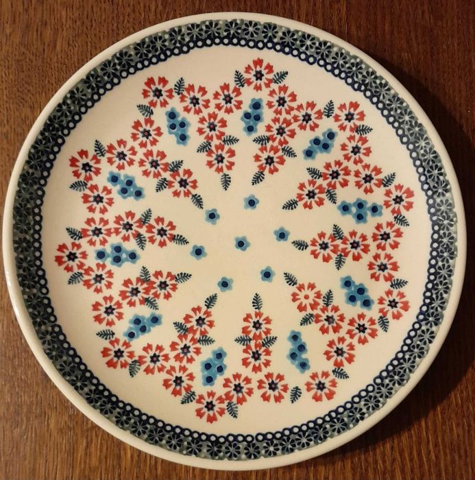 Talerz Manufaktura Bolesławiec 22cm