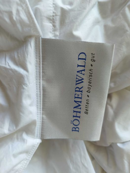 Böhmerwald Normal Kołdra Puchowa, Biały, 155 x 220 cm NOWA