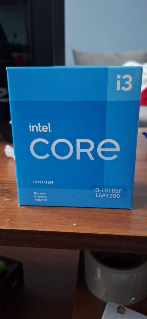 Procesor Intel core i3 10th gen f