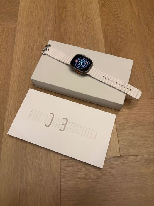 Idealny Apple Watch Ultra 49 mm  TITANIUM Cellular GPS PERFEKCYJNY!
