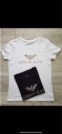 Koszulki damskie i męskie Armani Jeans S M L XL XXL