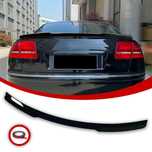 Audi A8 D3 Lotka Spoiler Dokładka 2002/2010 Czarny Połysk