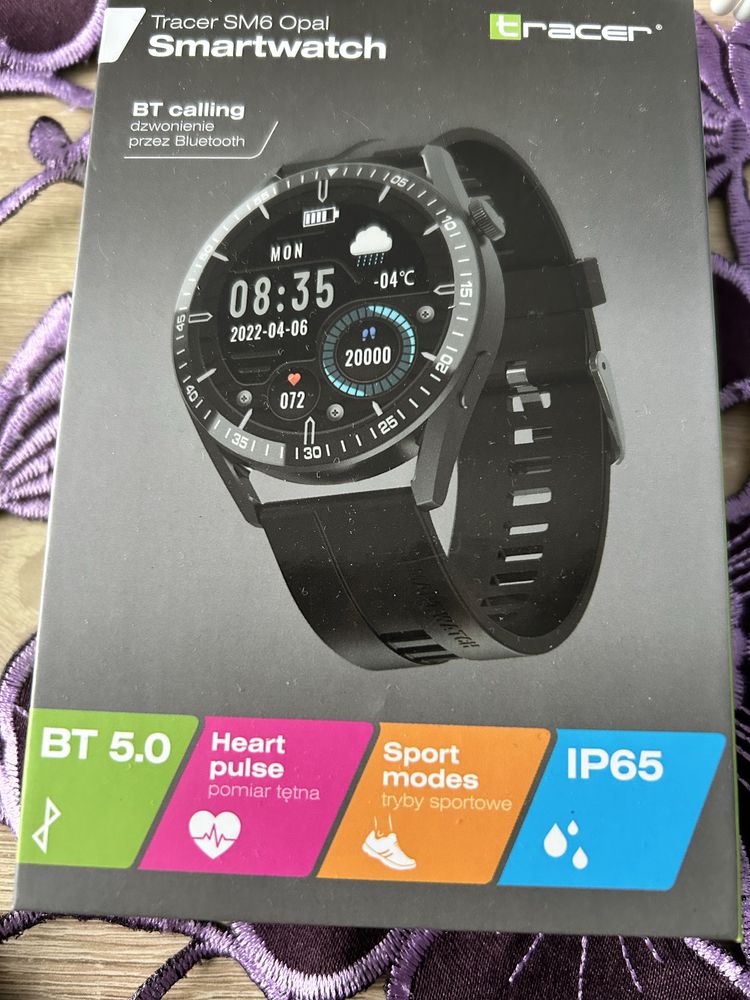 Smartwatch Tracer SM6 Opal