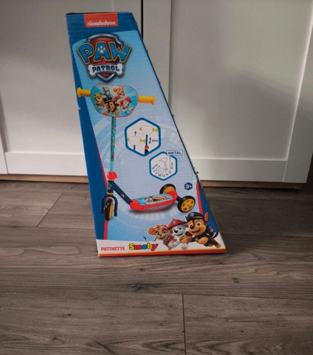 Hulajnoga trzykołowa Psi Patrol